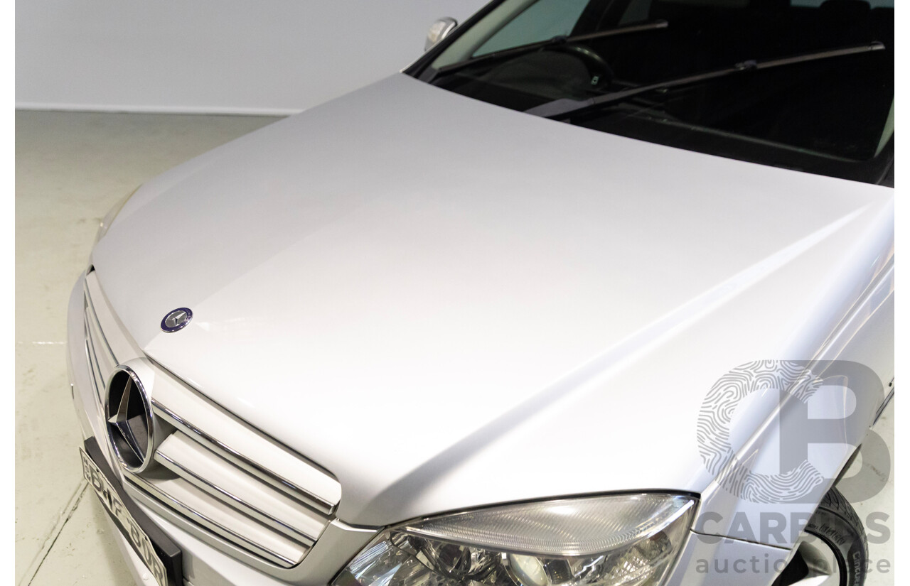 09/2008 Mercedes-Benz C220 CDI Classic (RWD) W204 4d Wagon Silver 2.1L