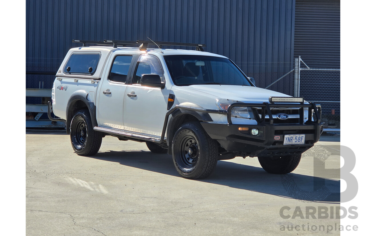 09/2010 Ford Ranger XL (4x4) PK Super Cab P/Up White 3.0L