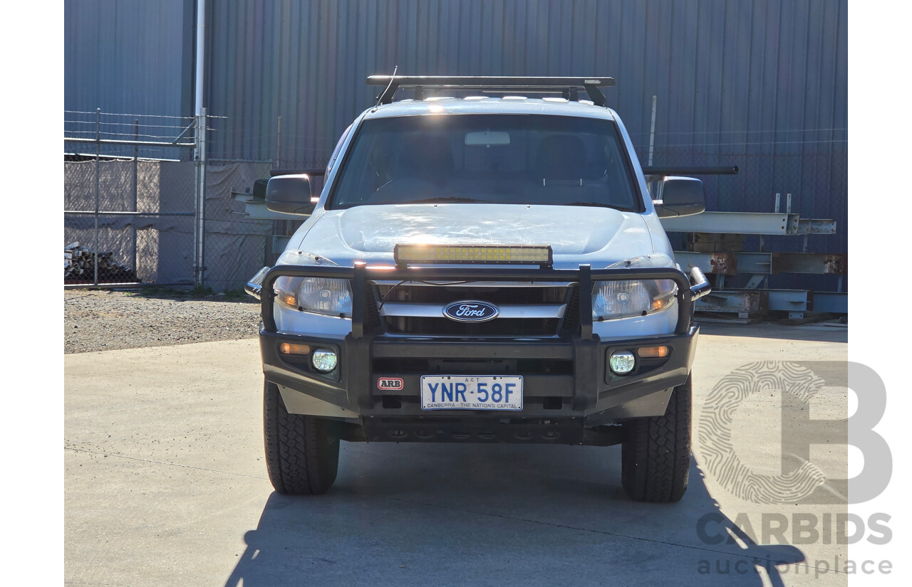 09/2010 Ford Ranger XL (4x4) PK Super Cab P/Up White 3.0L