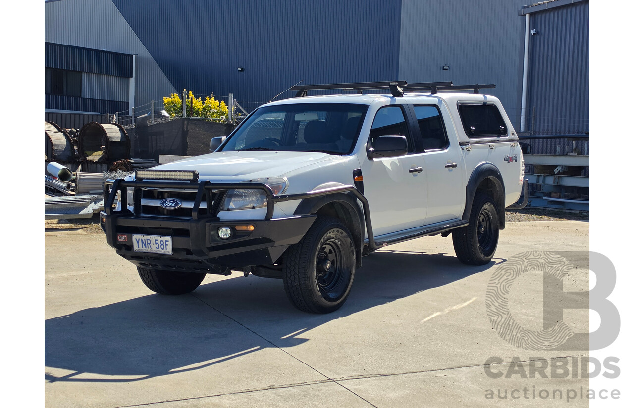 09/2010 Ford Ranger XL (4x4) PK Super Cab P/Up White 3.0L