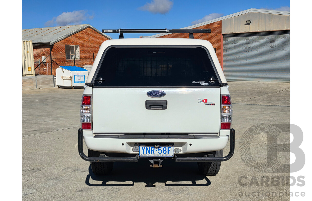 09/2010 Ford Ranger XL (4x4) PK Super Cab P/Up White 3.0L