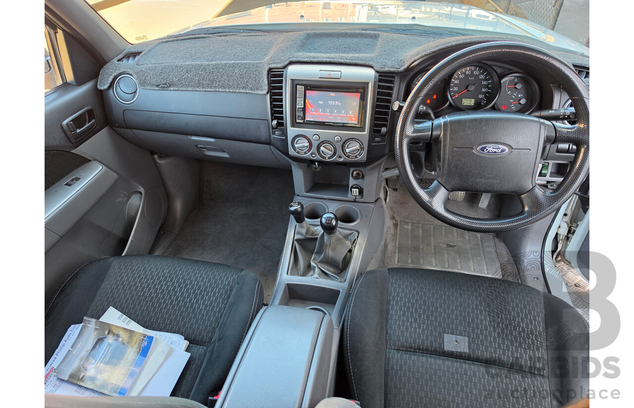 09/2010 Ford Ranger XL (4x4) PK Super Cab P/Up White 3.0L