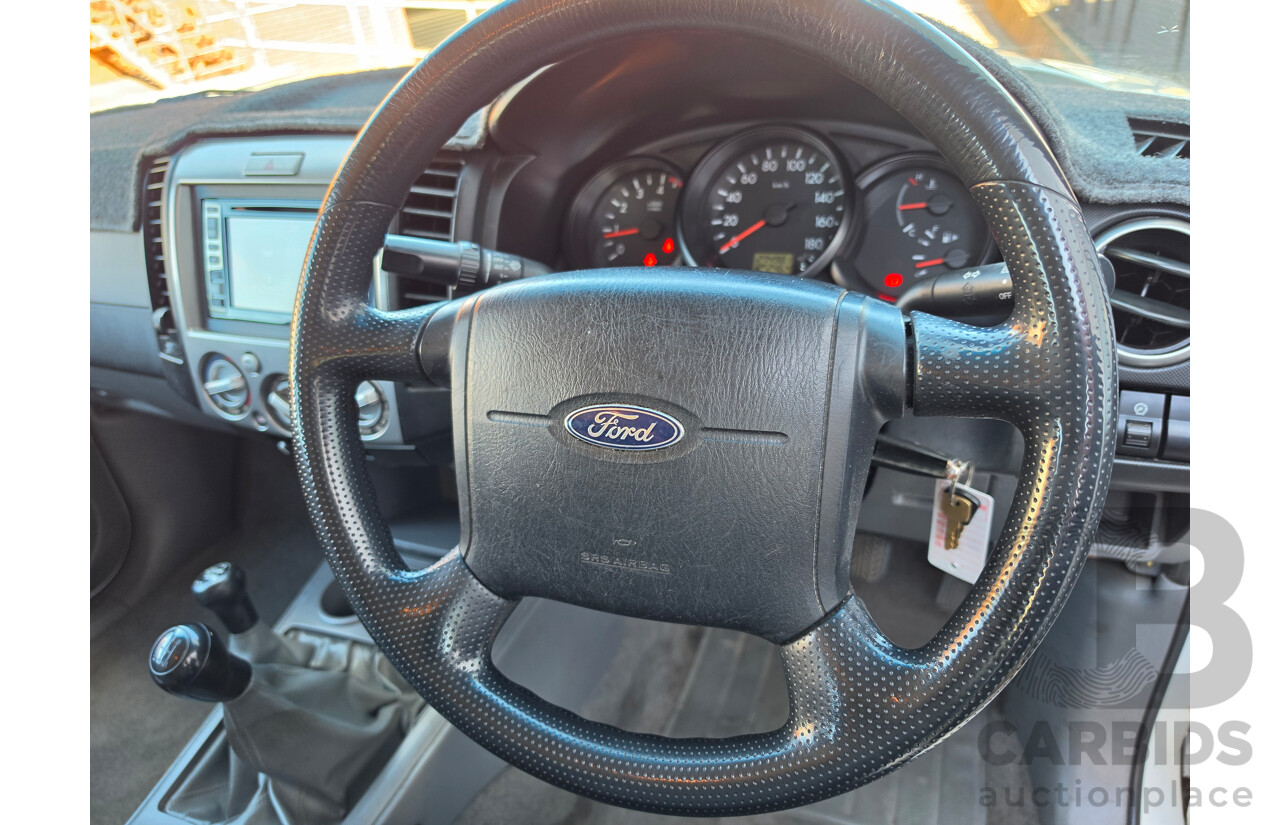 09/2010 Ford Ranger XL (4x4) PK Super Cab P/Up White 3.0L