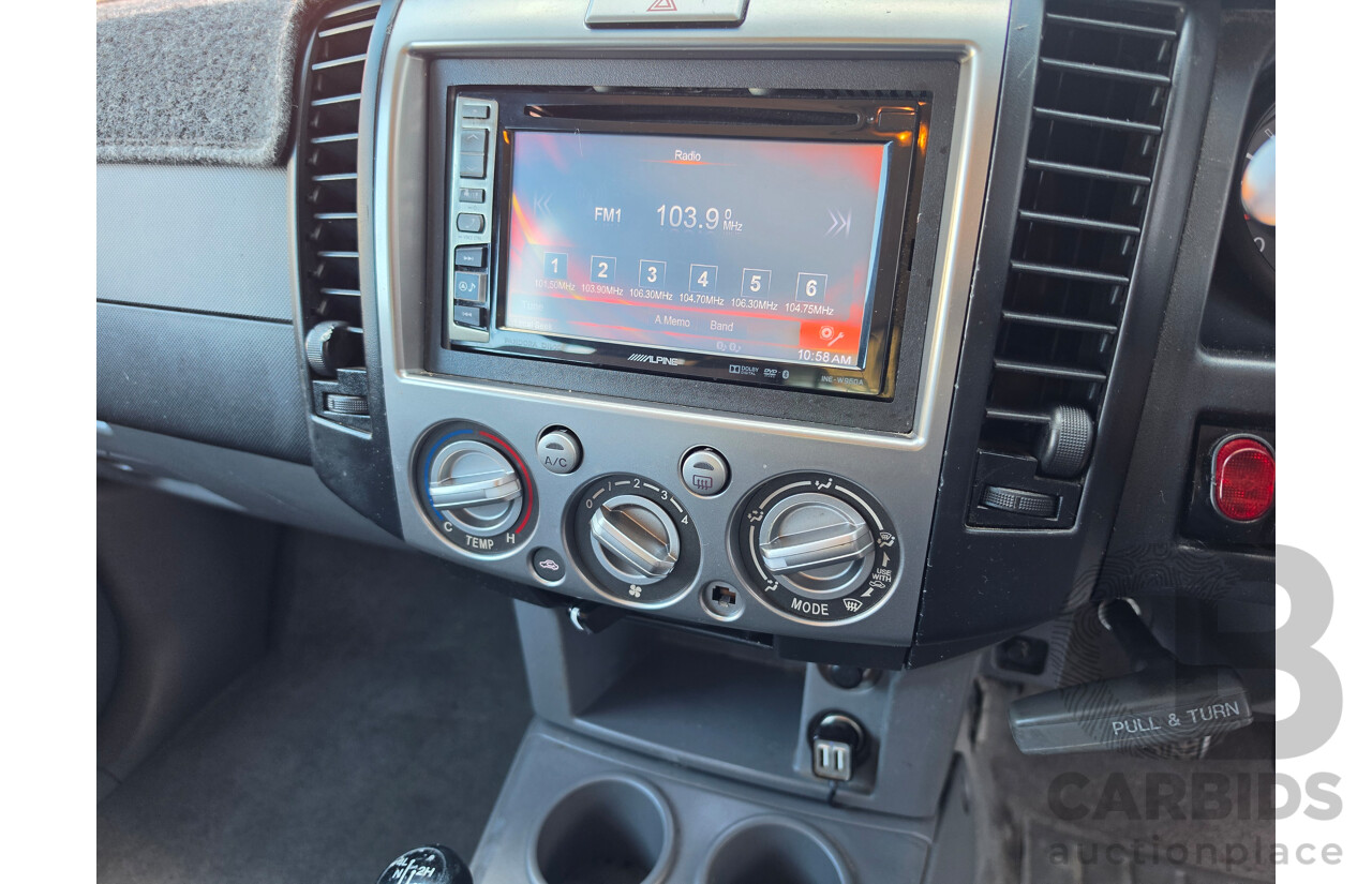 09/2010 Ford Ranger XL (4x4) PK Super Cab P/Up White 3.0L