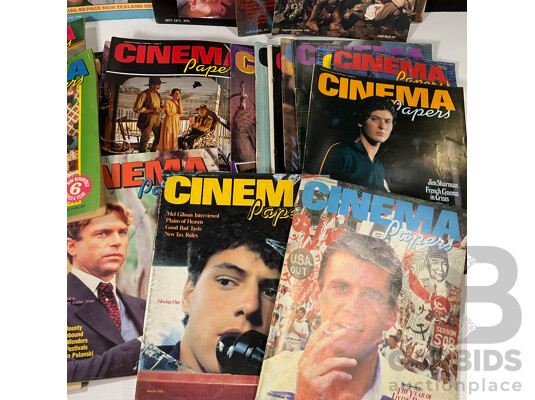 Collection of Twenty Six Cinema Papers Magazines
