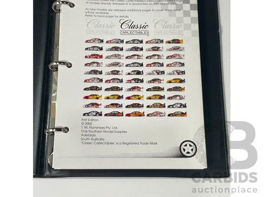 2000 Classic Carlectables V8 Touring Car Models Binder