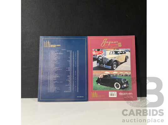 Pair of Car Gold Portfolios Including Bristol Cars and Jaguar SS