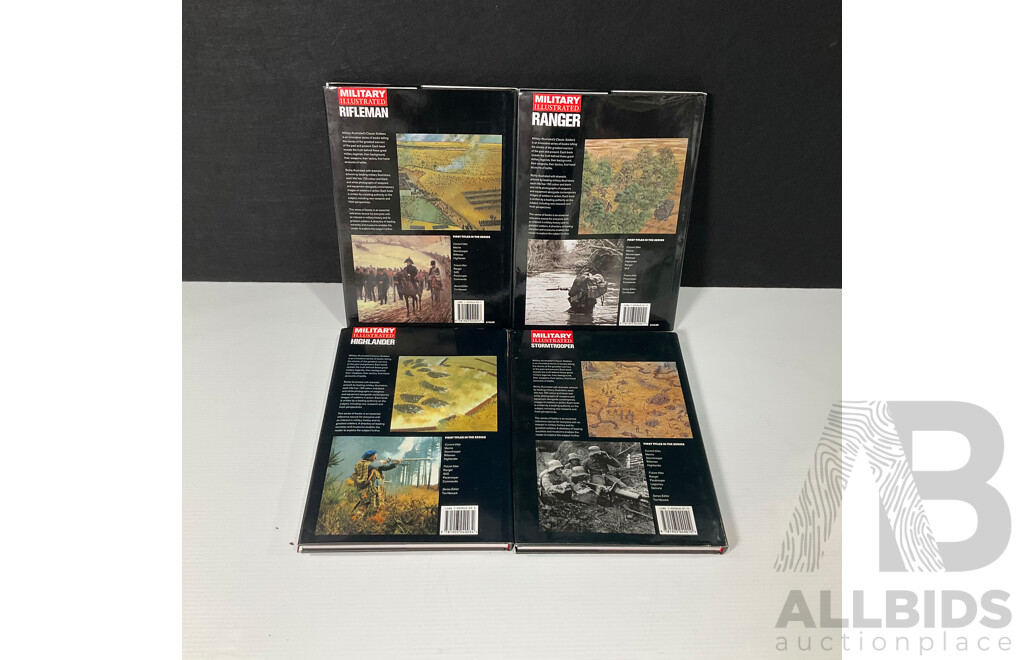 Collection of Four Military Illustrated Books