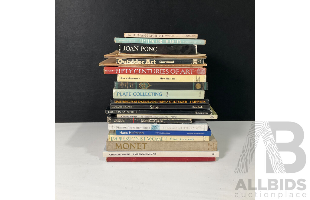 Collection of Twenty Art Books