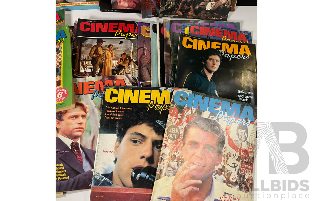 Collection of Twenty Six Cinema Papers Magazines