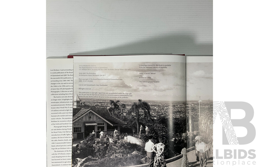 Pair of Lost Brisbane Books
