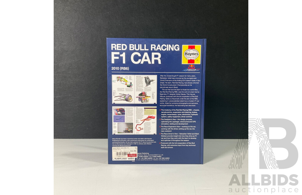 2010 Red Bull Racing F1 Owners Workshop Manual