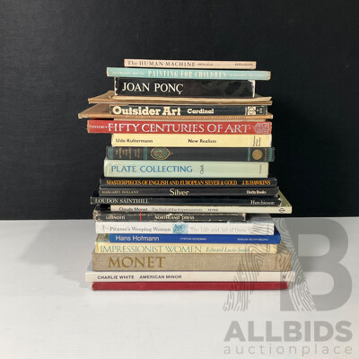Collection of Twenty Art Books
