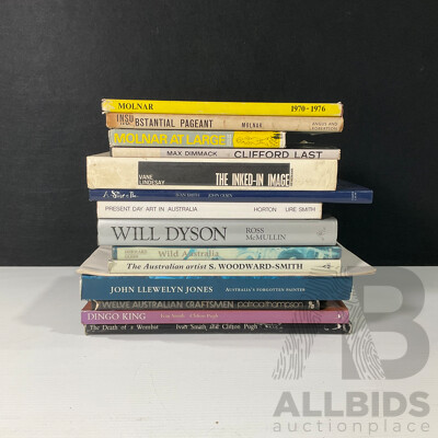 Collection of Fifteen Australian Art Books