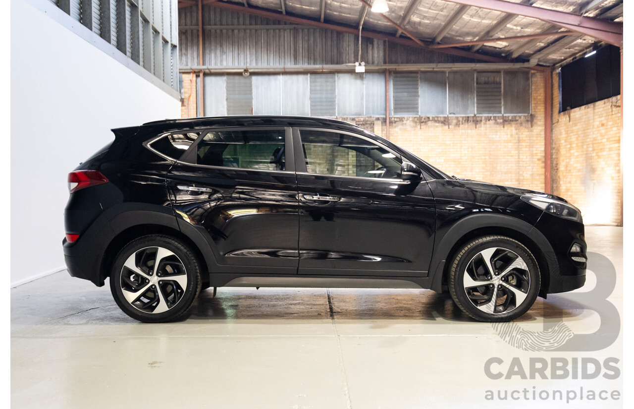 10/2015 Hyundai Tucson Highlander R-Series (AWD) TLE 4d Wagon Black Turbo Diesel 2.0L