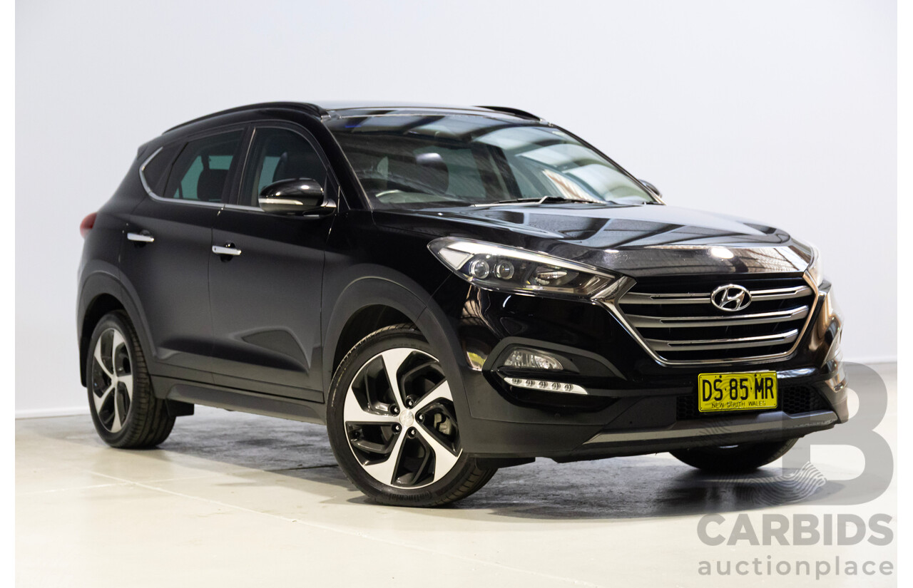 10/2015 Hyundai Tucson Highlander R-Series (AWD) TLE 4d Wagon Black Turbo Diesel 2.0L