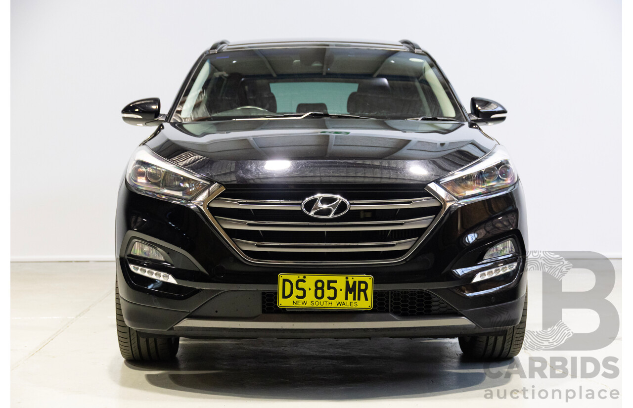 10/2015 Hyundai Tucson Highlander R-Series (AWD) TLE 4d Wagon Black Turbo Diesel 2.0L