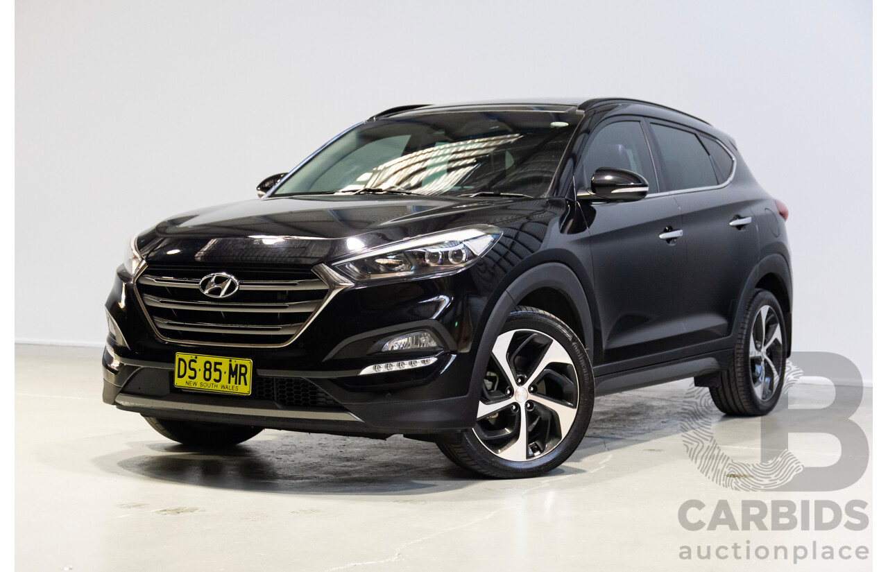 10/2015 Hyundai Tucson Highlander R-Series (AWD) TLE 4d Wagon Black Turbo Diesel 2.0L