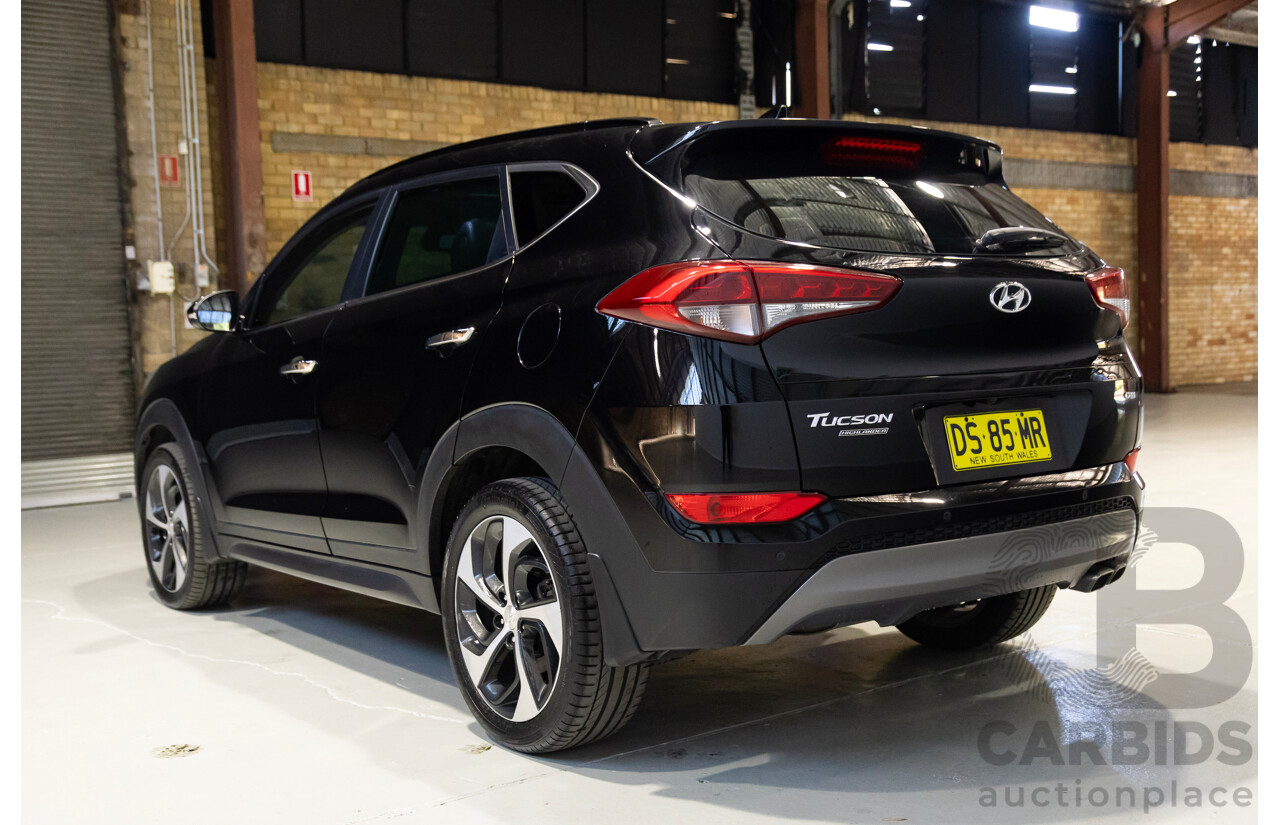 10/2015 Hyundai Tucson Highlander R-Series (AWD) TLE 4d Wagon Black Turbo Diesel 2.0L