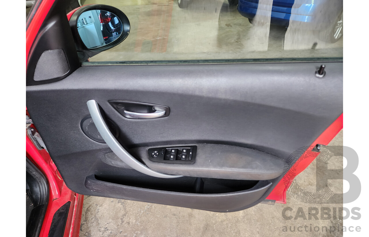 06/2005 Bmw 1 18i E87 5d Hatchback Red 2.0L