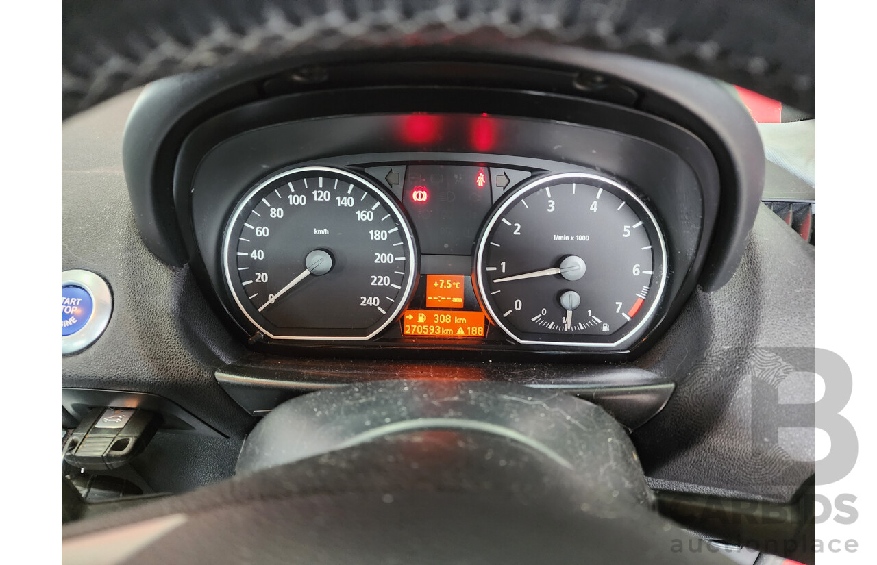 06/2005 Bmw 1 18i E87 5d Hatchback Red 2.0L