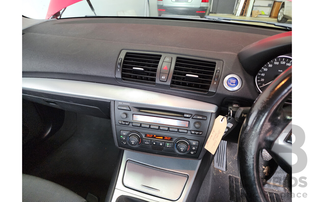 06/2005 Bmw 1 18i E87 5d Hatchback Red 2.0L