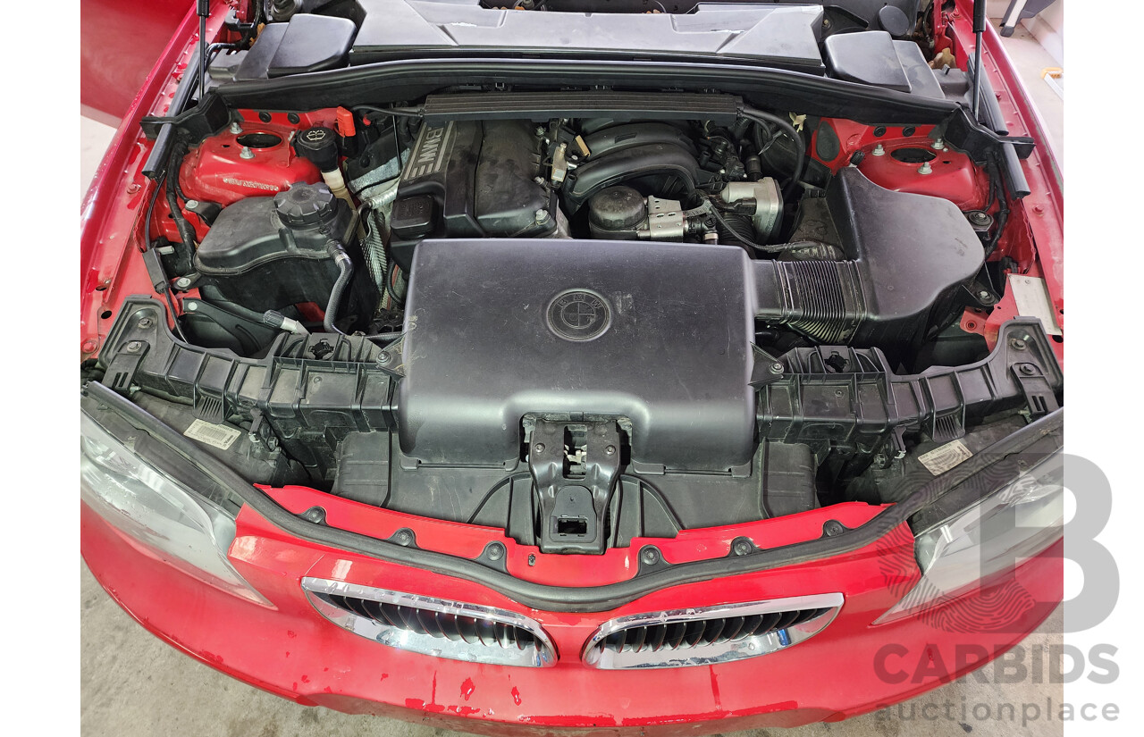 06/2005 Bmw 1 18i E87 5d Hatchback Red 2.0L