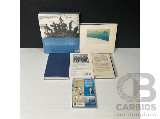 Collection of Six First Edition Books on Antarctica