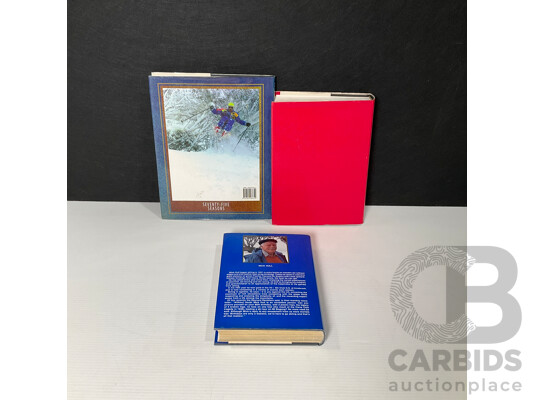 Collection of Three Skiing in Australia Books