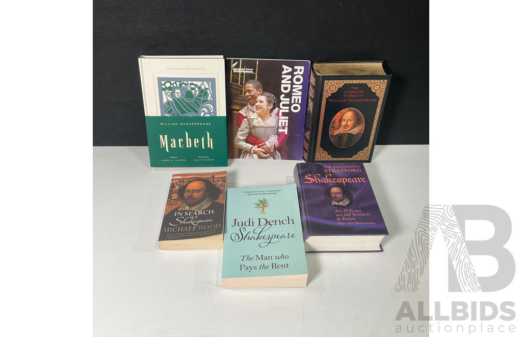 Collection of Six Books on Shakespeare