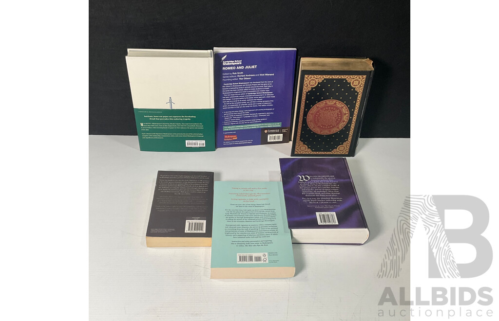 Collection of Six Books on Shakespeare