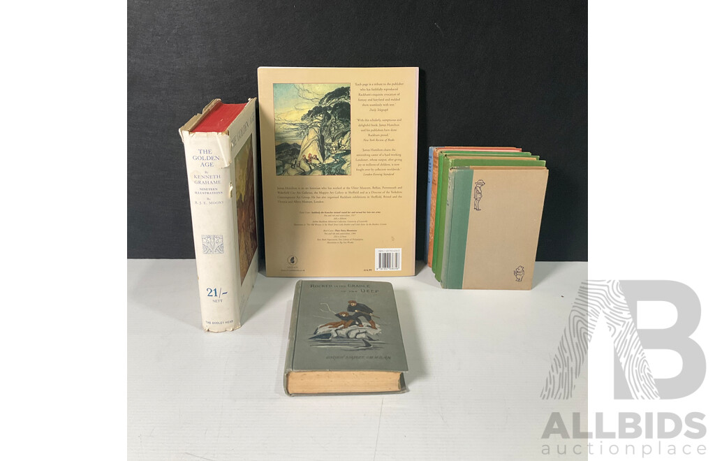 Collection of Eight Vintage Children's Books