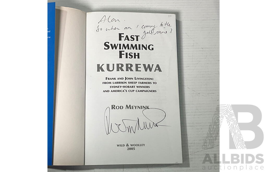 Collection of Eight First Edition Signed Books