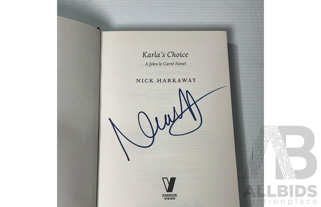 Collection of Eight First Edition Signed Books