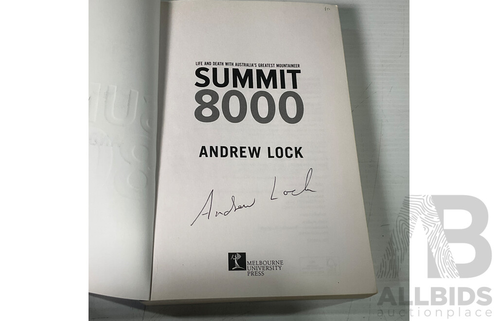 Collection of Eight First Edition Signed Books