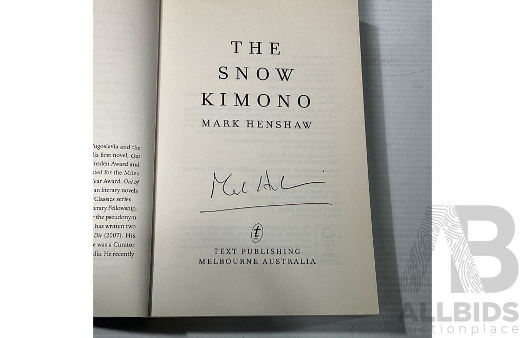Collection of Eight First Edition Signed Books