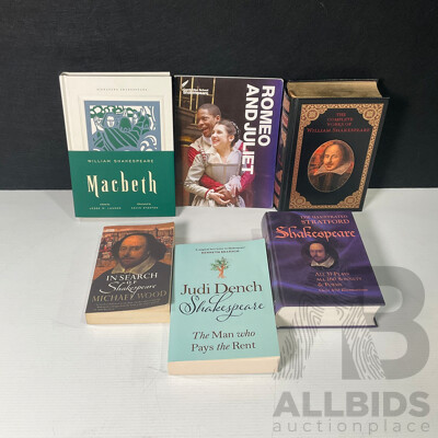 Collection of Six Books on Shakespeare