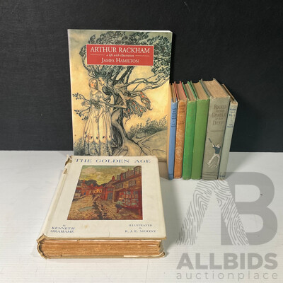 Collection of Eight Vintage Children's Books