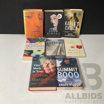 Collection of Eight First Edition Signed Books