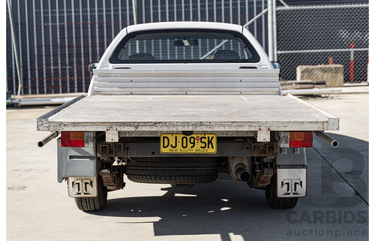01/2007 Ford Falcon XL (LPG) RWD BF MKII C/Chas Winter White 4.0L