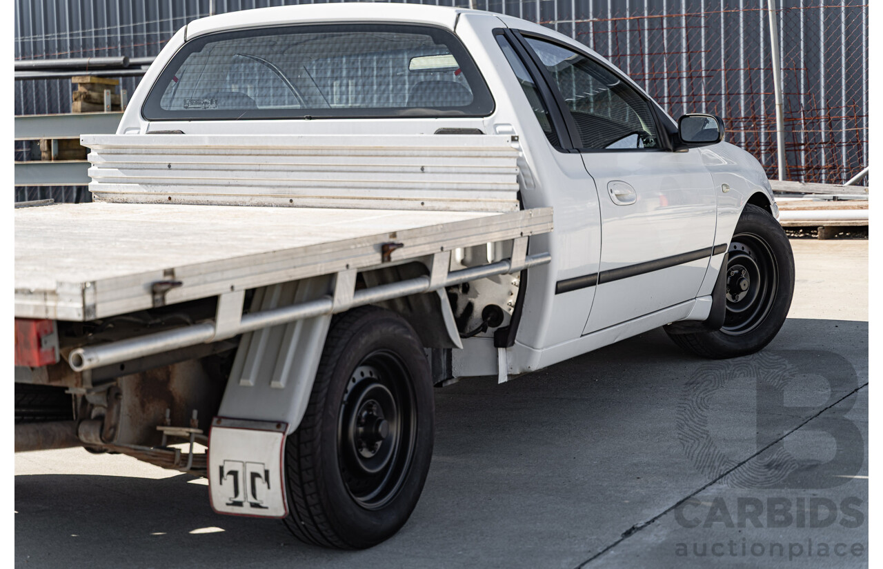 01/2007 Ford Falcon XL (LPG) RWD BF MKII C/Chas Winter White 4.0L