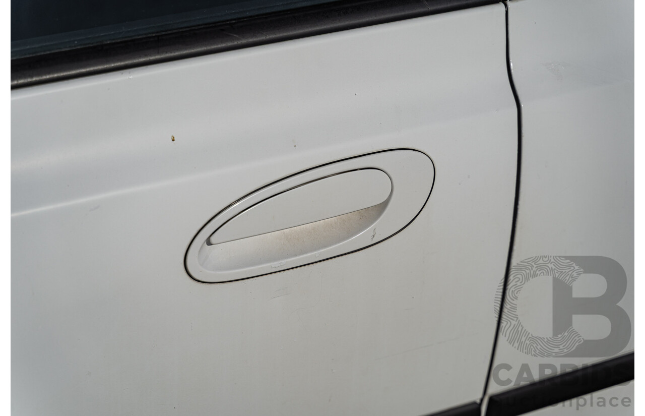 01/2007 Ford Falcon XL (LPG) RWD BF MKII C/Chas Winter White 4.0L