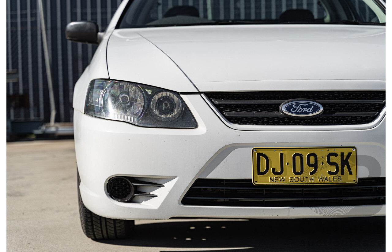 01/2007 Ford Falcon XL (LPG) RWD BF MKII C/Chas Winter White 4.0L
