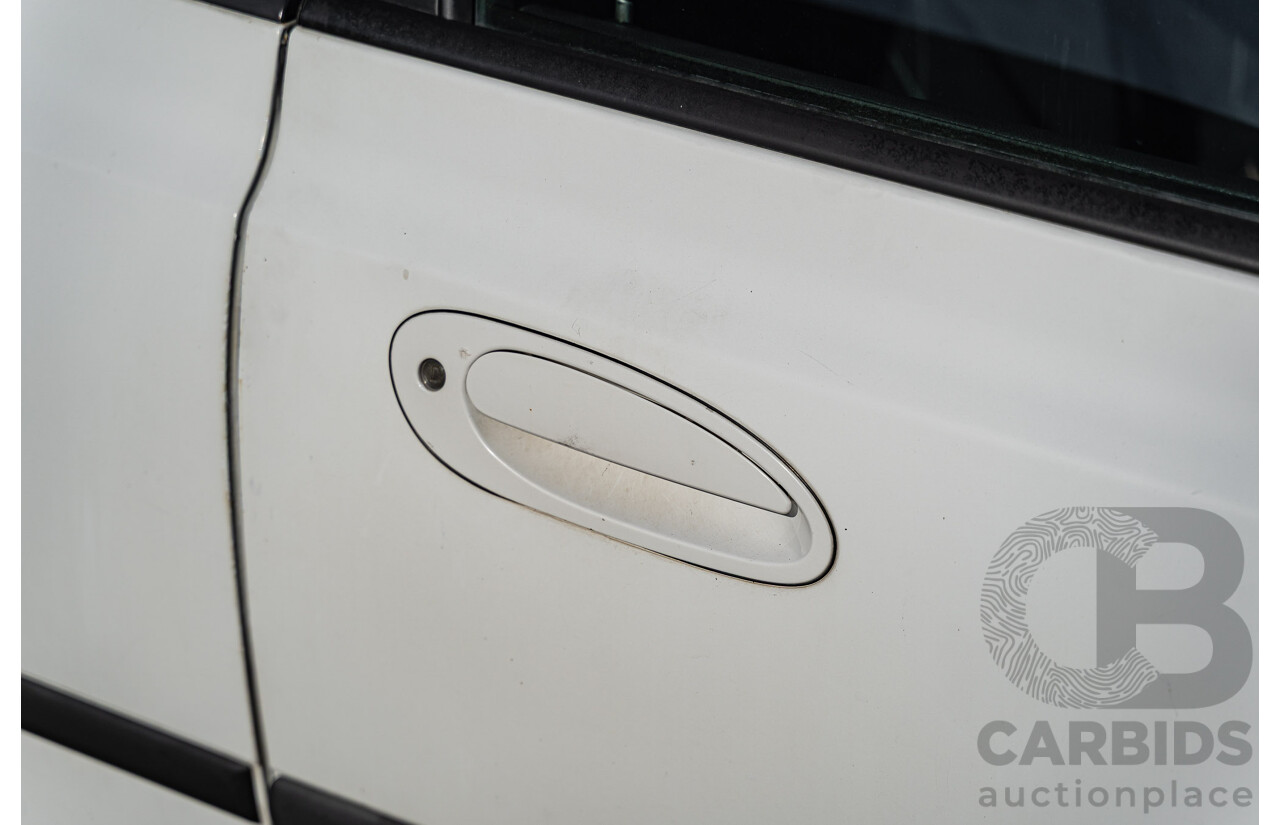 01/2007 Ford Falcon XL (LPG) RWD BF MKII C/Chas Winter White 4.0L