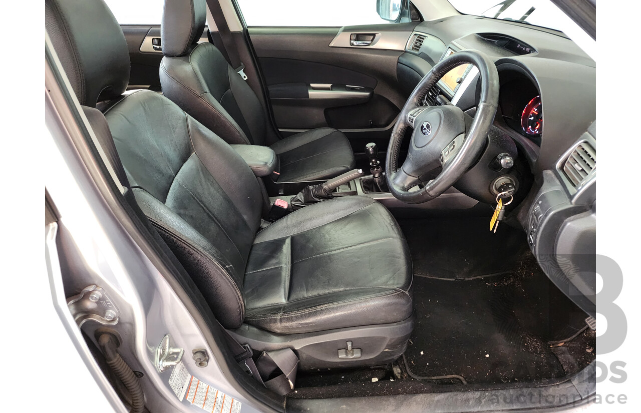 11/2012 Subaru Forester 2.0D Premium MY12 4d Wagon Silver 2.0L