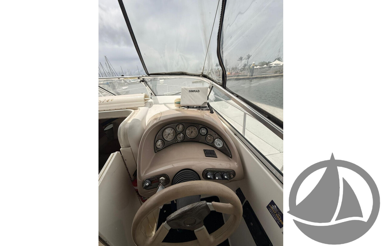 NO RESERVE PRE-LOVED - 2005 Glastron 249 Cabin Cruiser, V8 Volvo Penta 5.0L