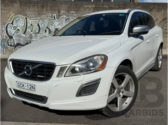 03/2012 Volvo Xc60 T6 R-DESIGN (AWD) AWD DZ MY12 4D Wagon White 3.0L