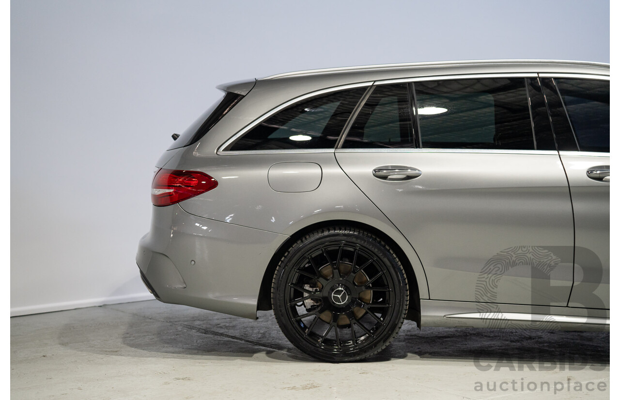 11/2014 Mercedes-Benz C250 205 4d Wagon Silver Turbo 2.0L