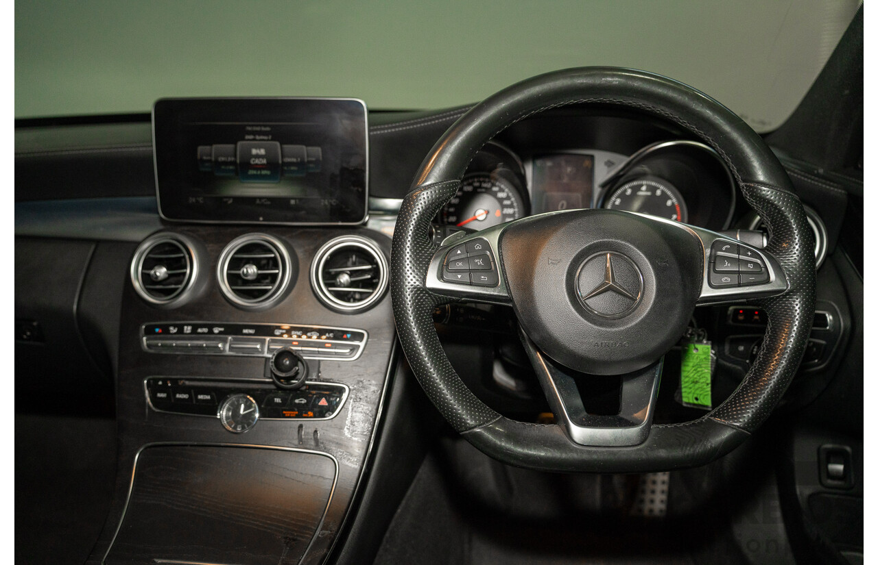 11/2014 Mercedes-Benz C250 205 4d Wagon Silver Turbo 2.0L