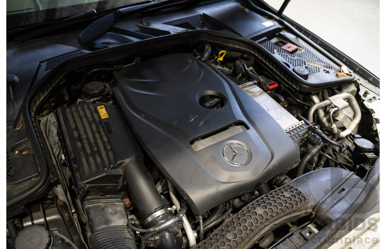 11/2014 Mercedes-Benz C250 205 4d Wagon Silver Turbo 2.0L